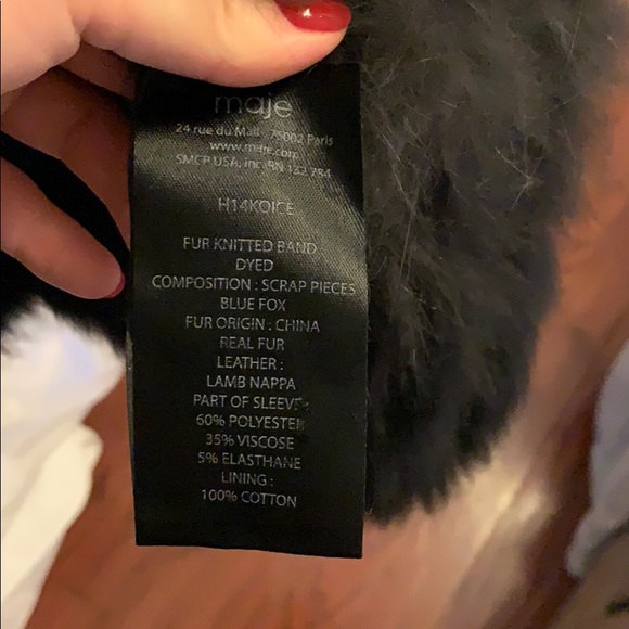 Maje Koice Fox Fur Jacket - Picture 8 of 8